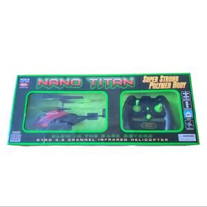 Nano Titan Remote Helicopter Glow In The Dark